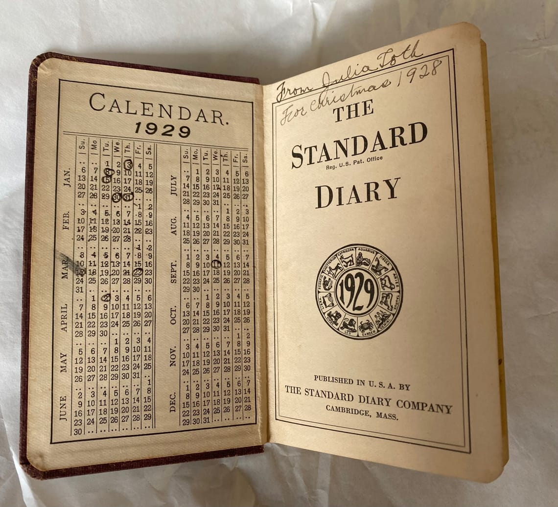 Diary 1928